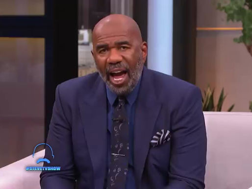 Steve Harvey talks with the young man that walked 20 miles for work.