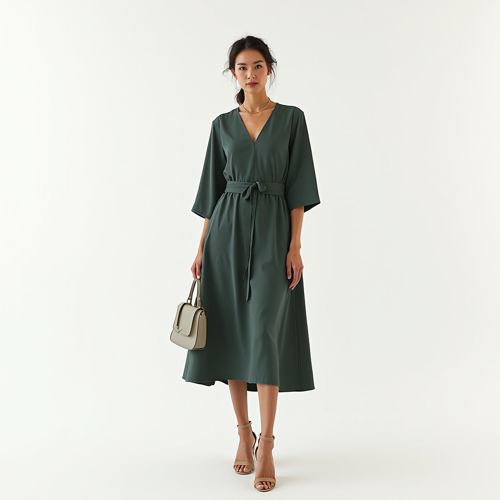 Vestido Midi Elegante