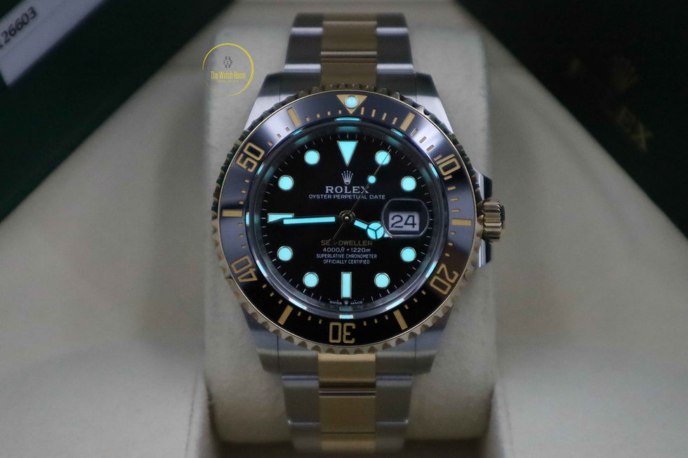 Thumbnail: Rolex Sea-Dweller 43 Steel and Yellow Gold - 2019