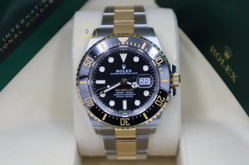 Thumbnail: Rolex Sea-Dweller 43 Steel and Yellow Gold - 2024