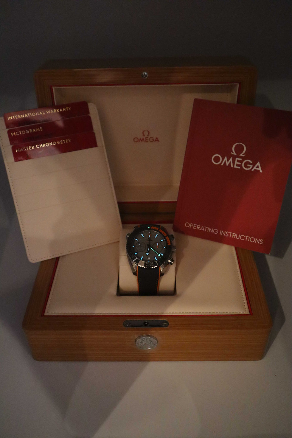 Thumbnail: Seamaster Planet Ocean Co-axial Master Chronometer Chronograph 45.5mm