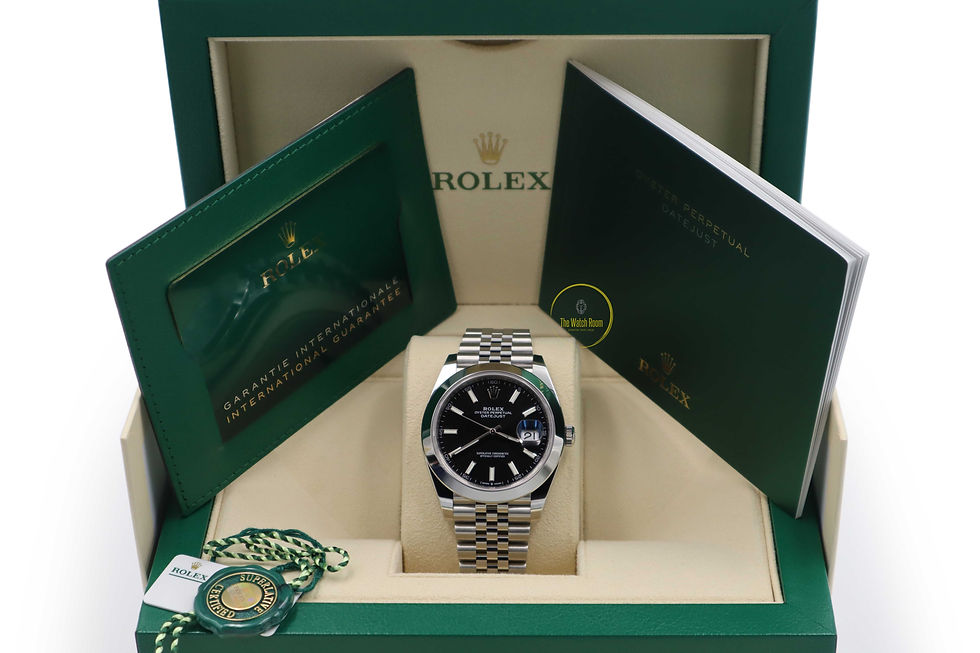 Thumbnail: Rolex Datejust 41 Black Dial - 2021