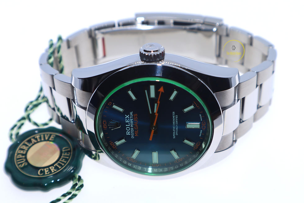 Thumbnail: Rolex Milgauss Z-Blue Dial - 2020