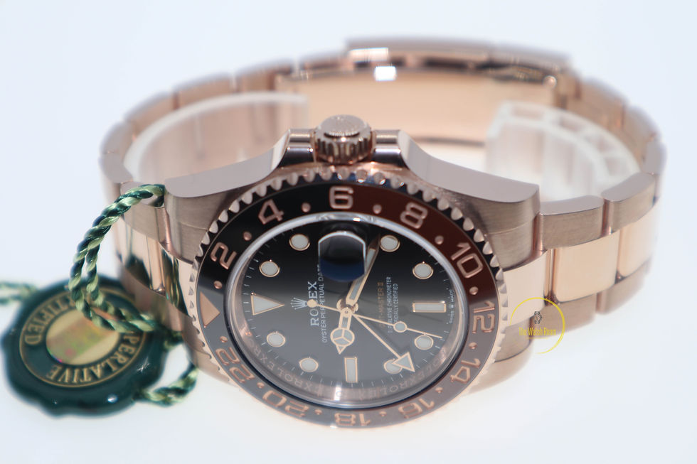 Thumbnail: Rolex GMT-Master II Solid 18ct Everose Gold - 2020