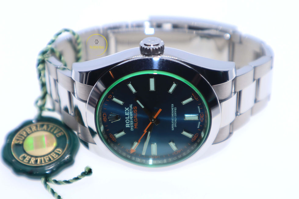 Thumbnail: Rolex Milgauss Z-Blue Dial - 2020
