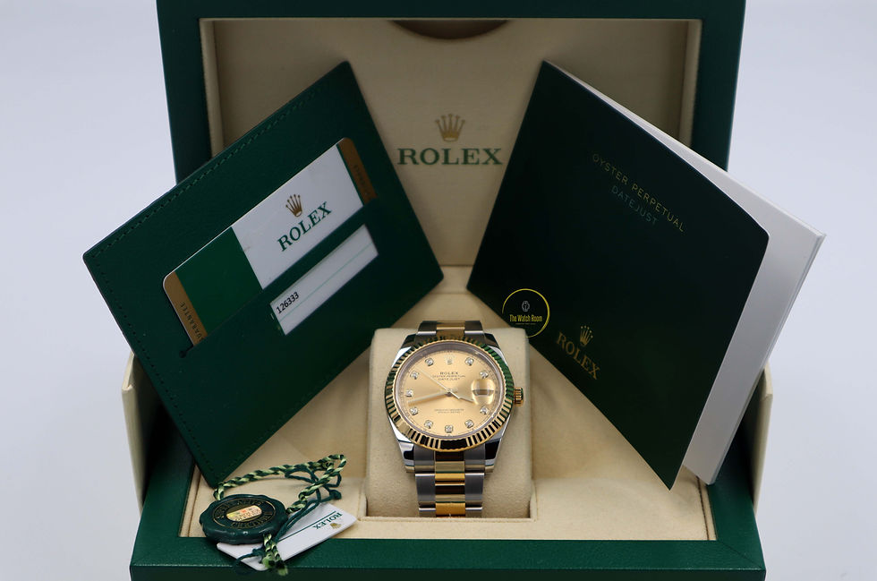 Thumbnail: Rolex Datejust 41 Steel and Yellow Gold - 2020