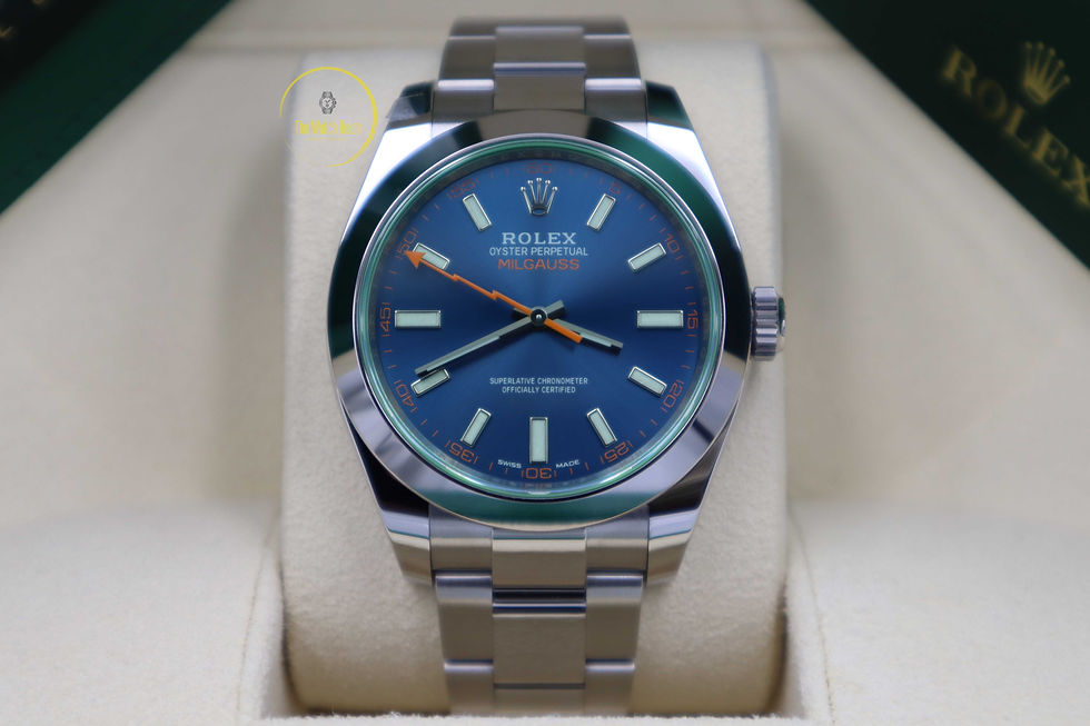 Thumbnail: Rolex Milgauss Z-Blue Dial - 2022
