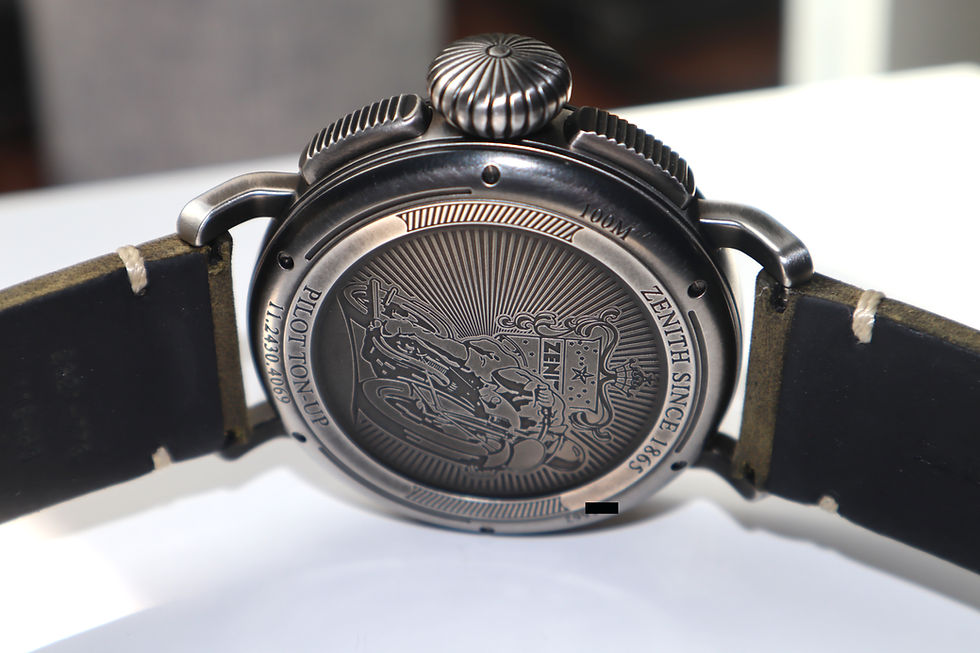 Thumbnail: Zenith Heritage Pilot Type 20 Chronograph Ton-Up