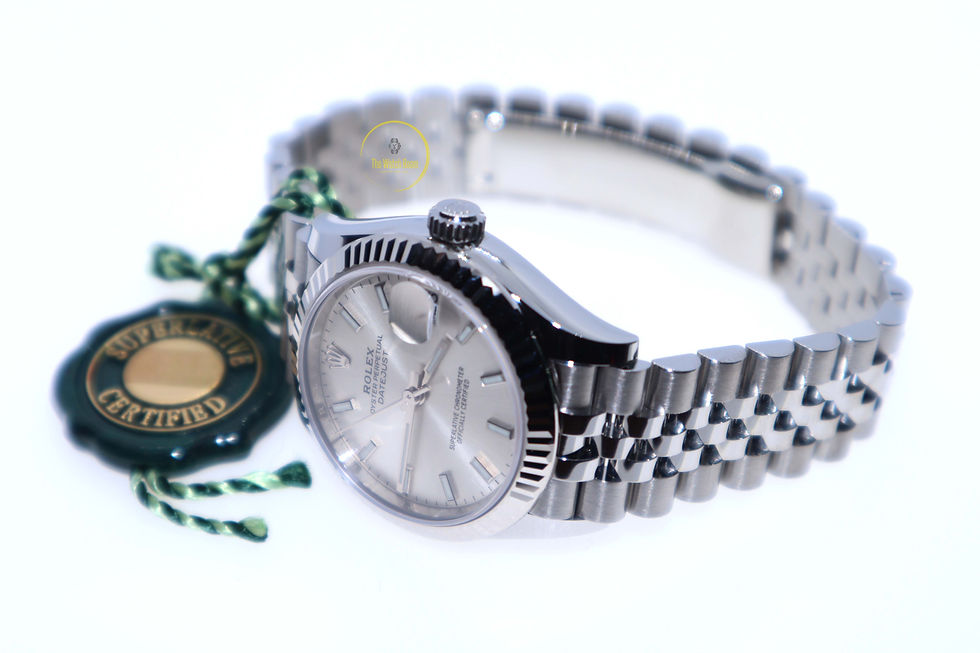 Thumbnail: Rolex Datejust 31mm Steel and White Gold Silver Dial - 2021