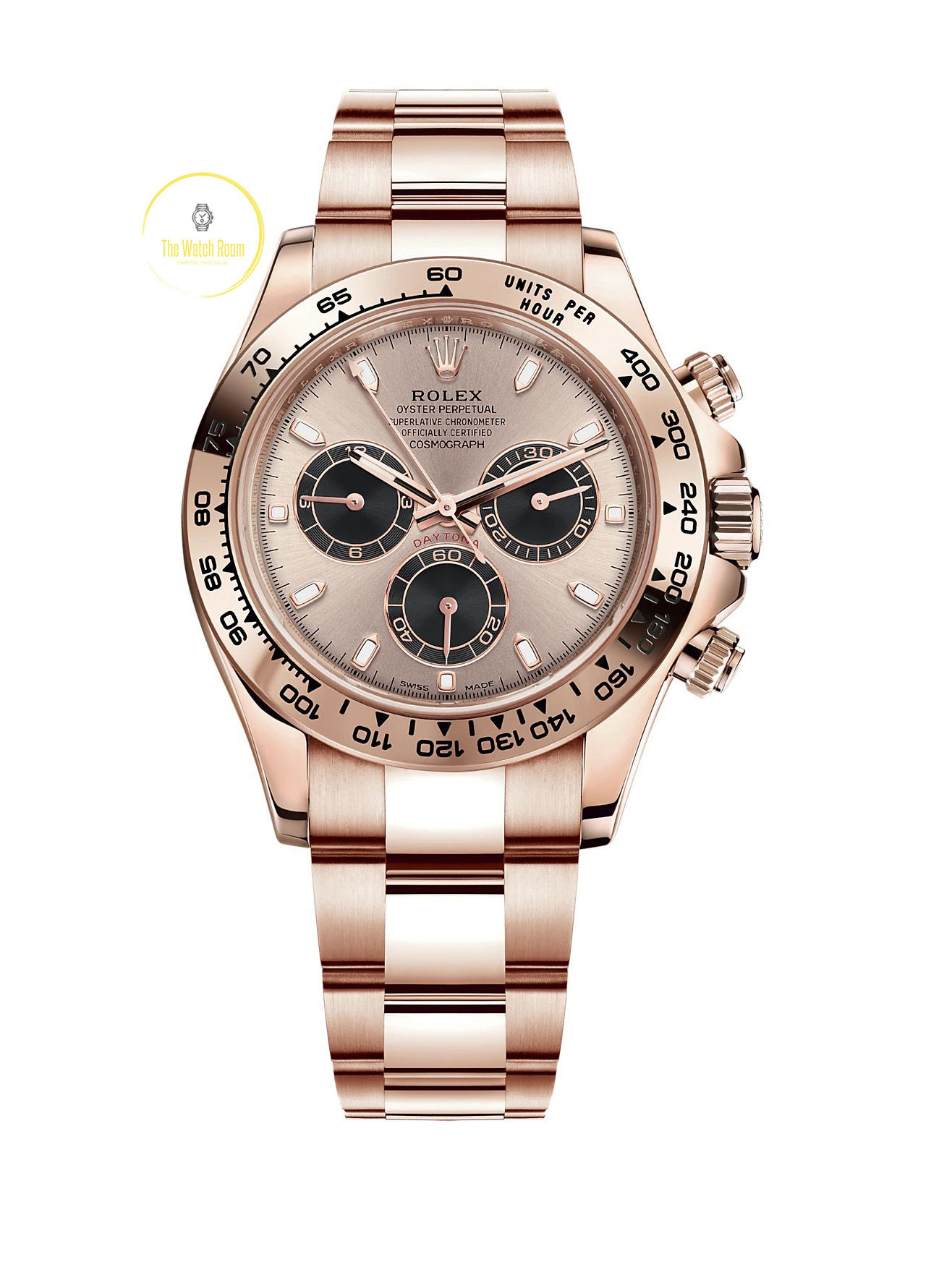 Rolex Cosmograph Daytona Everose Gold with Sundust and Black Dial - 2021