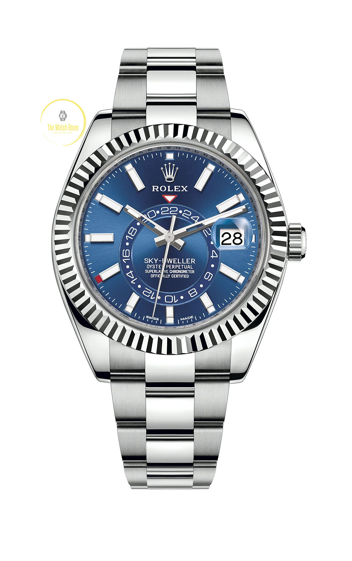 Rolex Sky-Dweller Steel and White Gold Blue Dial - 2021