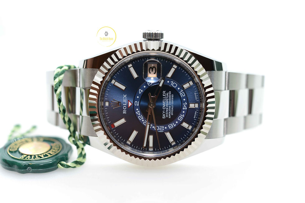 Thumbnail: Rolex Sky-Dweller Steel and White Gold Blue Dial - 2021