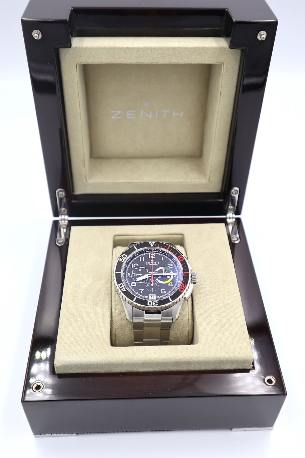 Thumbnail: Zenith El Primero Stratos Flyback Rainbow Chronograph