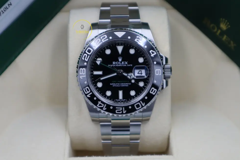 Thumbnail: Rolex GMT-Master II Black - FULL FACTORY STICKERS - 2017