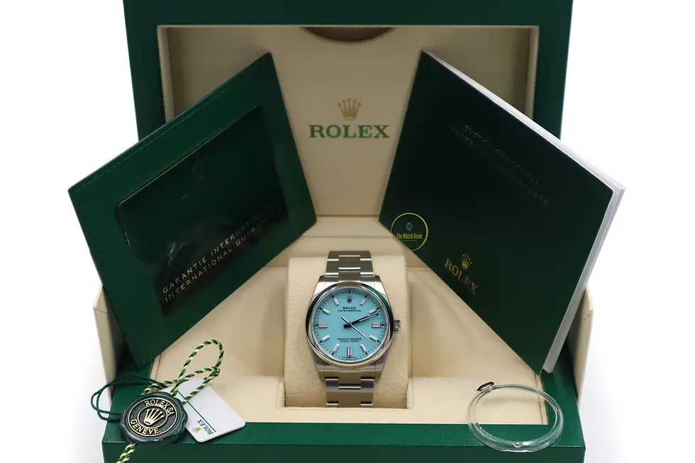 Thumbnail: Rolex Oyster Perpetual 36 Turquoise Blue - 2024