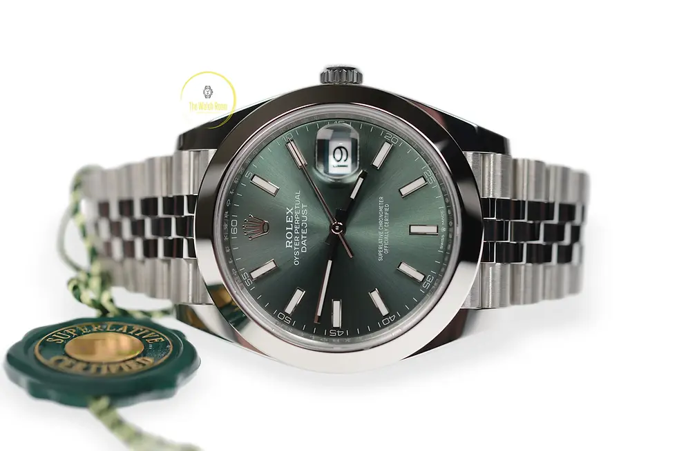 Thumbnail: Rolex Datejust 41 Mint Green Dial - 2025