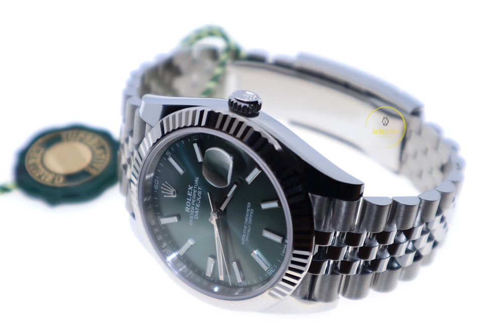 Thumbnail: Rolex Datejust 41 Mint Green Dial - 2022