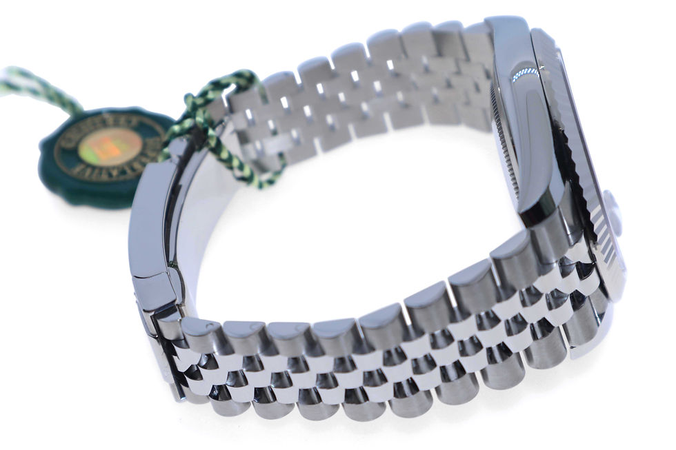 Thumbnail: Rolex Datejust 41 Blue Diamond-Set Dial - 2021