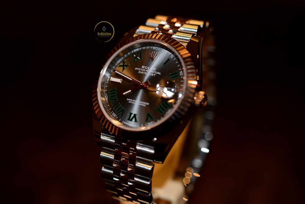 Thumbnail: Rolex Datejust 41 Steel and Everose Gold Wimbledon Dial - 2020