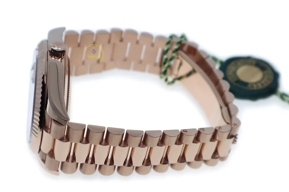 Thumbnail: Rolex Day-Date 40 18kt Everose Gold with White Roman Dial - 2022