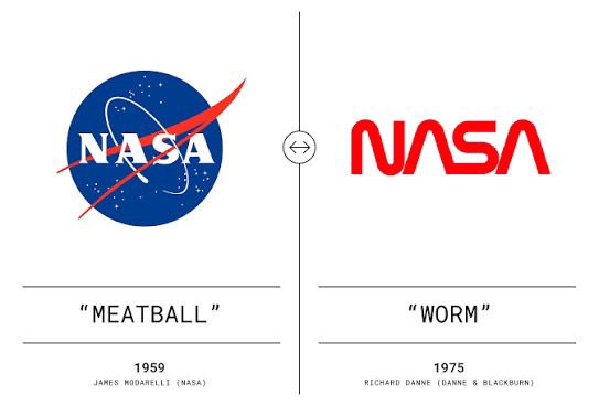 nasa meatball and worm logo