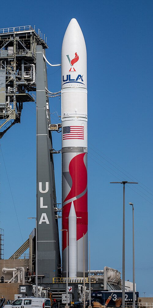 Πύραυλος Vulcan Centaur της ULA σε εκτόξευση από το Cape Canaveral