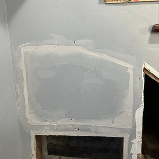 drywall patch repair and smooth wall finishing before interior painting services in Temiskaming Shores