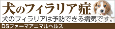 DSファーマアニマルヘルス 疾病解説シリーズ、犬フィラリア症ページへのバナー画像