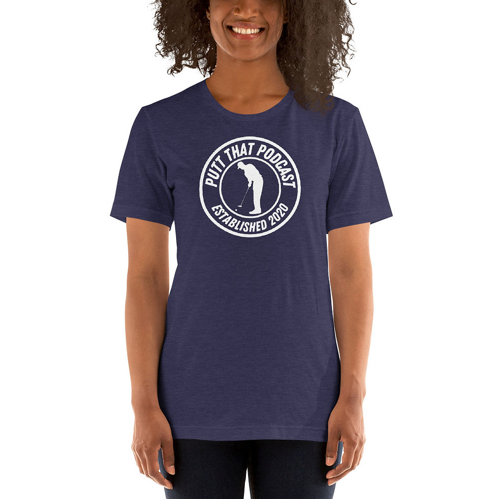 Thumbnail: Putt That Est Stamp Short-Sleeve Unisex T-Shirt
