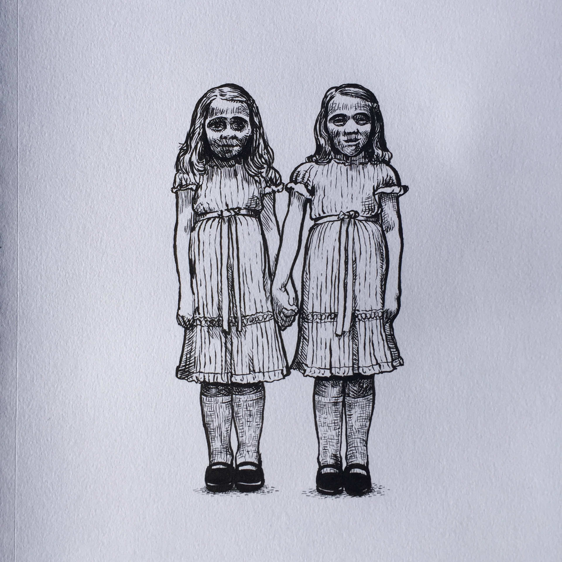 Inktober Day 29 - Double