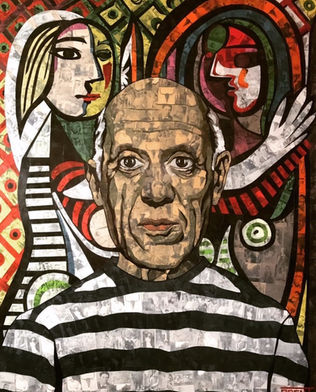 Pablo Picasso, Picasso, Pablo, Brent Doty, Brent Andrew Doty, Brent the Serialist, USA, Canada, Paris, France, Japan, Home, SOLD