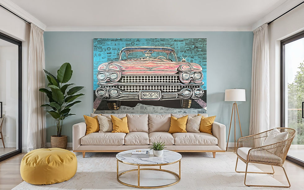 Thumbnail: 1959 Pink Cadillac Convertible