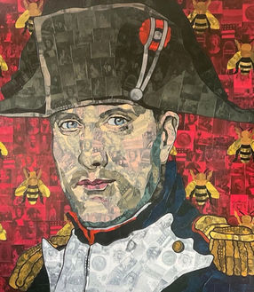 Napoleon Bonaparte, France, French, Emperor, French Emperor, Napoleon, USA, England, Waterloo, SOLD, in a private collection, Brent Doty, Art gallery, Museum.