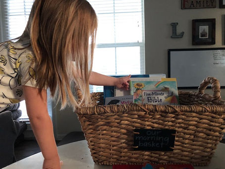 January 2018 Morning Basket | Ages 4 & 1