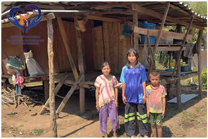 อัปเดตความคืบหน้าครั้งที่ 1 #โครงการซ่อมบ้านนักเรียนยากไร้ เด็กหญิงเต็มพร พัลลภศิริ อ.อมก๋อย จ.เชียงใหม่ (ซ่อมบ้าน + สร้างห้องน้ำ)