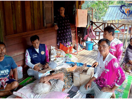Pass on diapers, liquid food, and medical equipment to encourage children and bedridden disabled people ❤️ so that they can fight against physical and mental hardships.