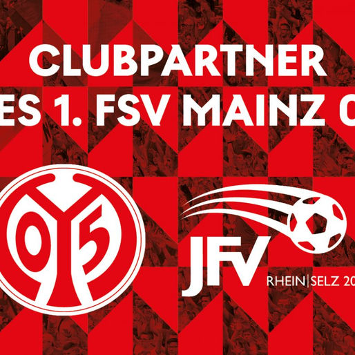 Der JFV-Rhein Selz 2016 e.V. wird offizieller Clubpartner des 1. FSV Mainz 05