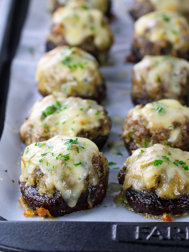Philly Cheesesteak Stuffed Portobello Mushrooms Saskatchewan Cattlem