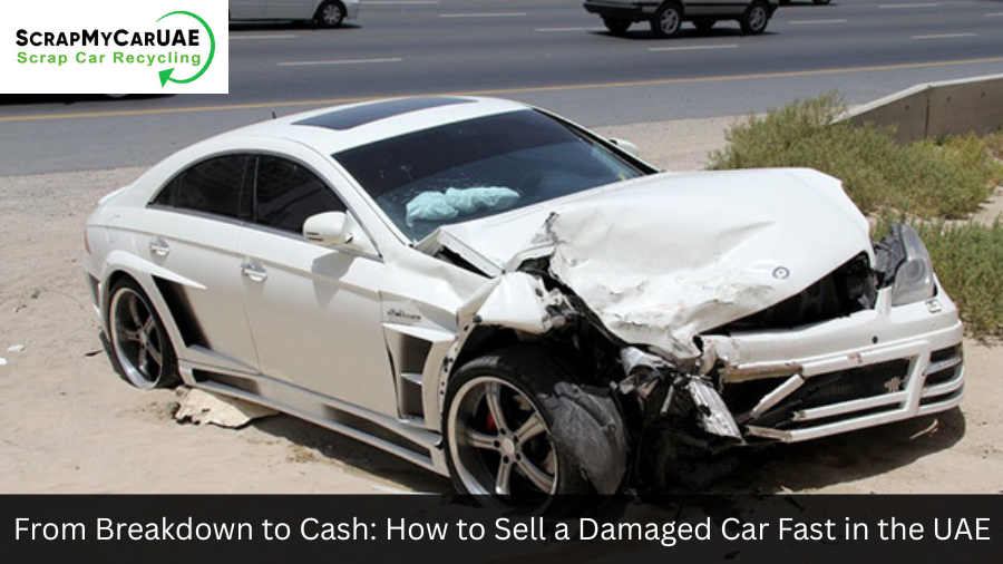 sell damaged car fast UAE