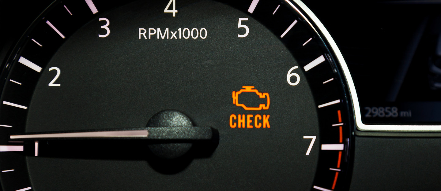 check engine light Dubai
