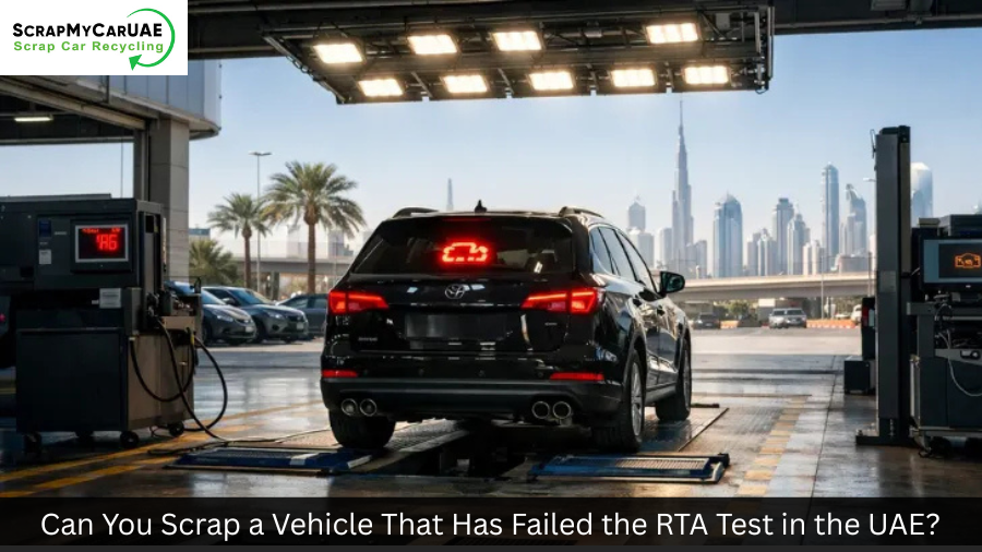 Can You Scrap a Vehicle That Has Failed the RTA Test in the UAE?