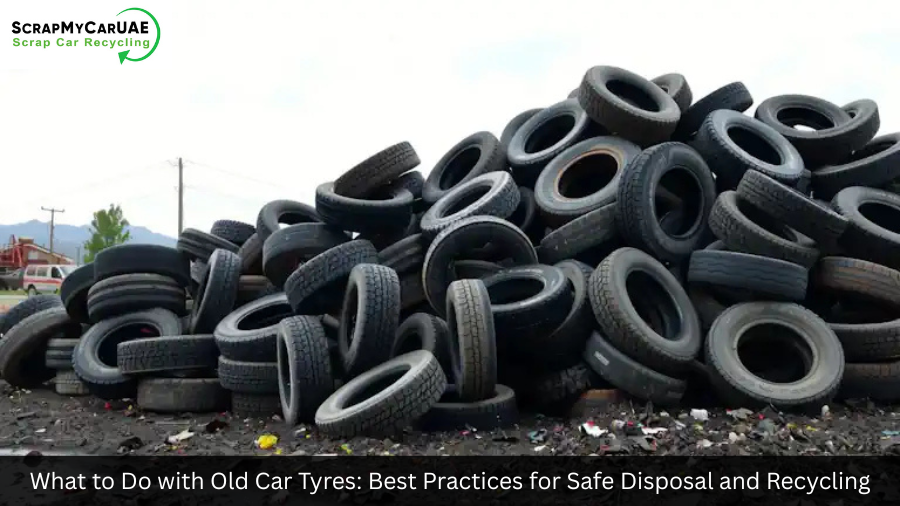 old car tyres