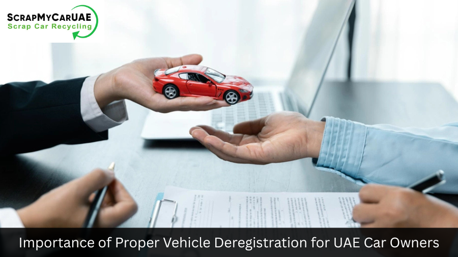 vehicle deregistration in UAE
