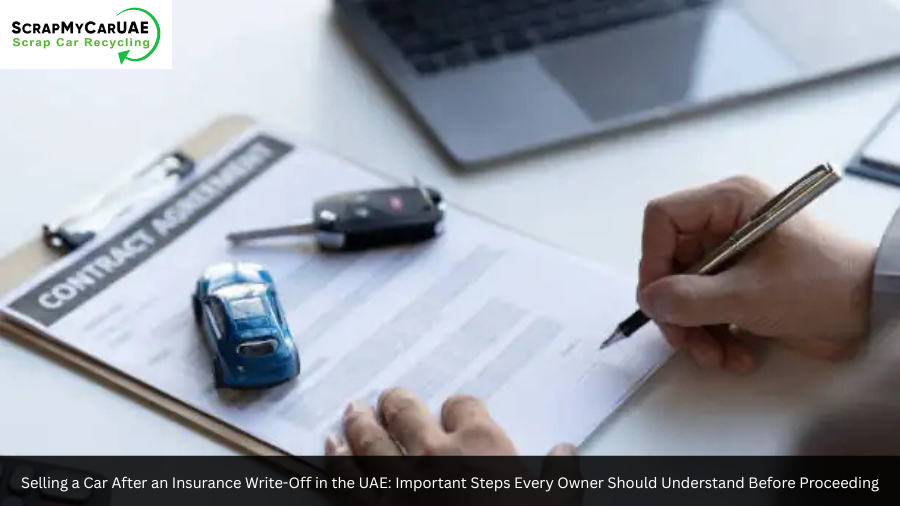 selling a car after an insurance write-off