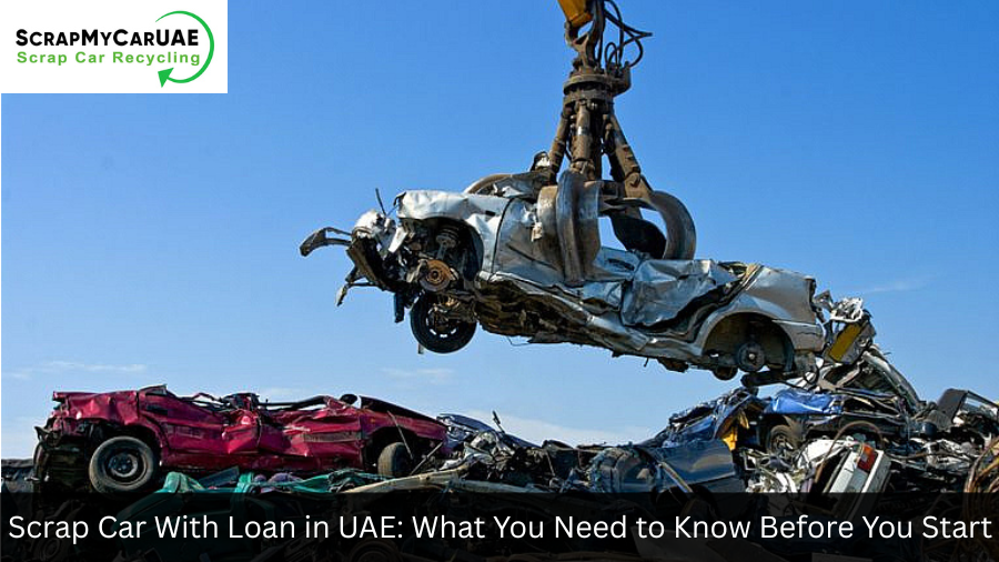 scrap car with loan UAE