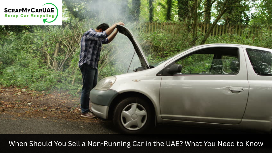 selling non-running car