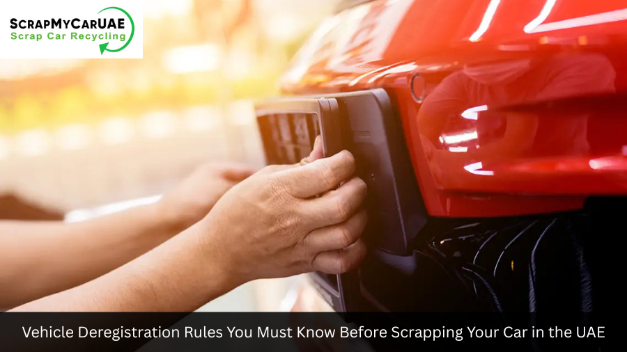 vehicle deregistration UAE