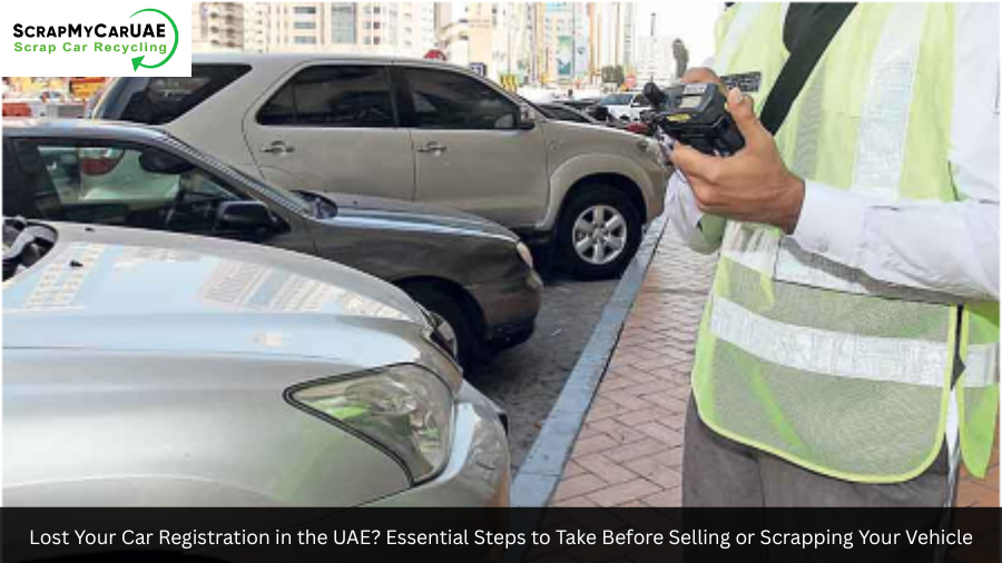 Lost Your Car Registration in the UAE? Essential Steps to Take Before Selling or Scrapping Your Vehicle
