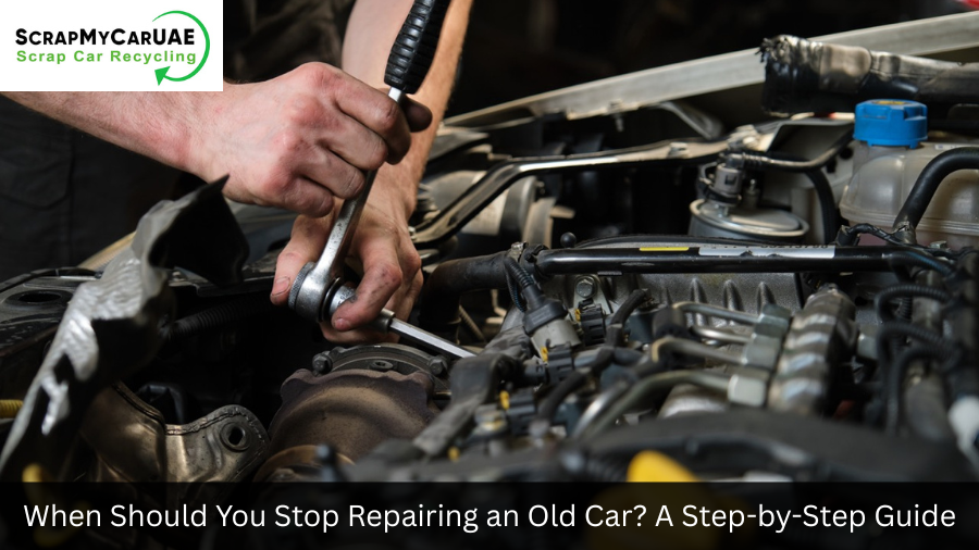 stop repairing old car