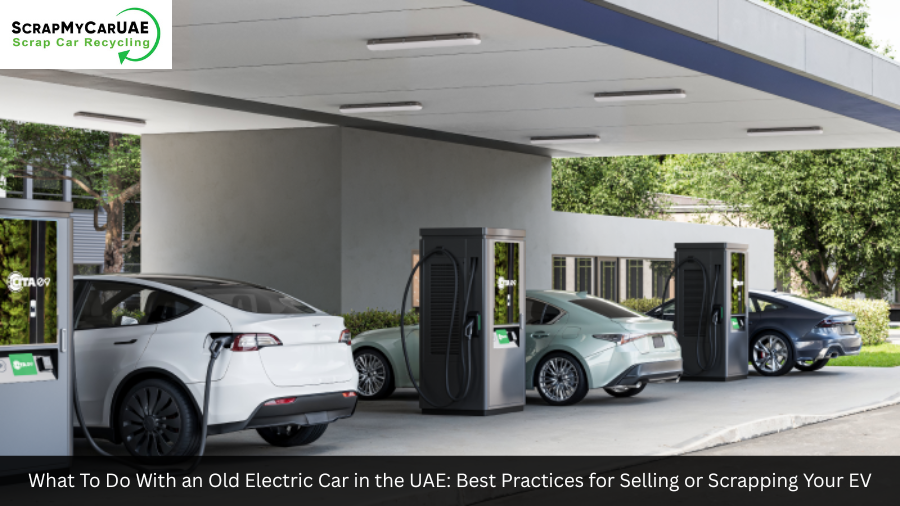 old electric car in UAE